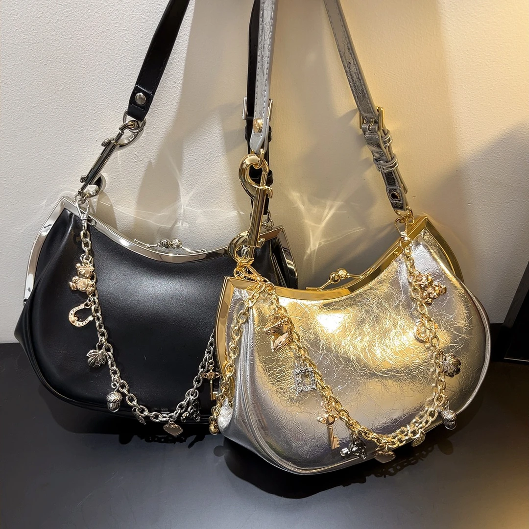 新款链条月牙腋下包【可斜挎】•SEVEN