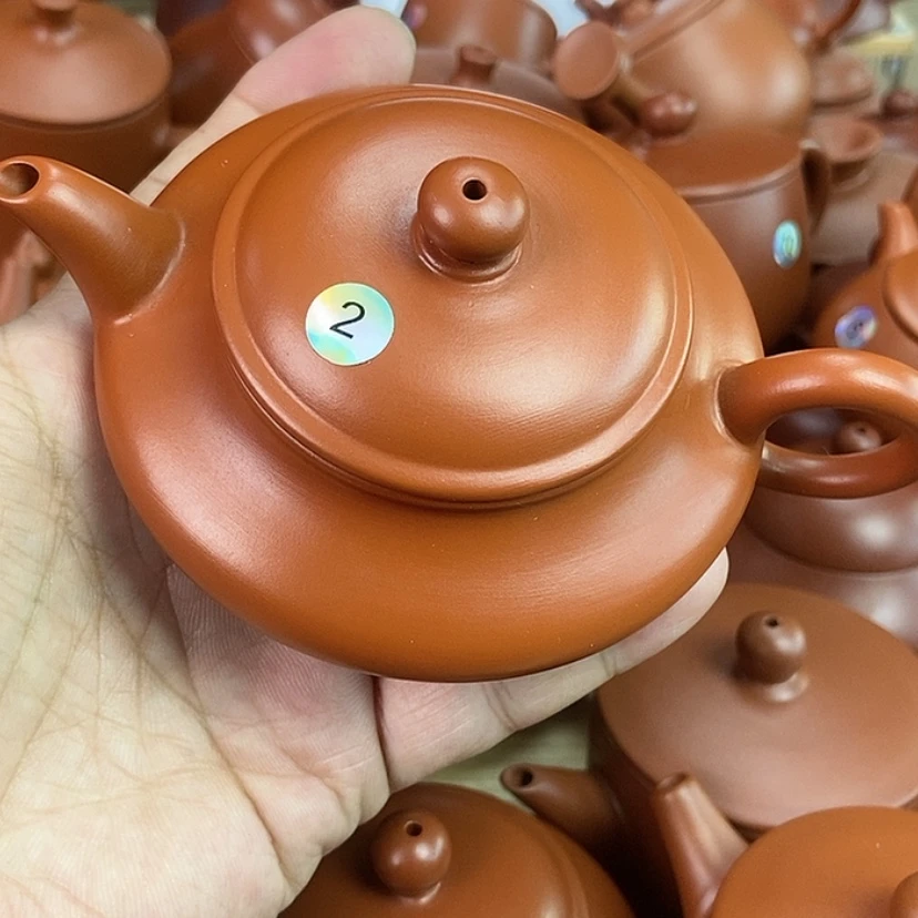 【闪购商品】茶壶朱泥110cc000000000000000