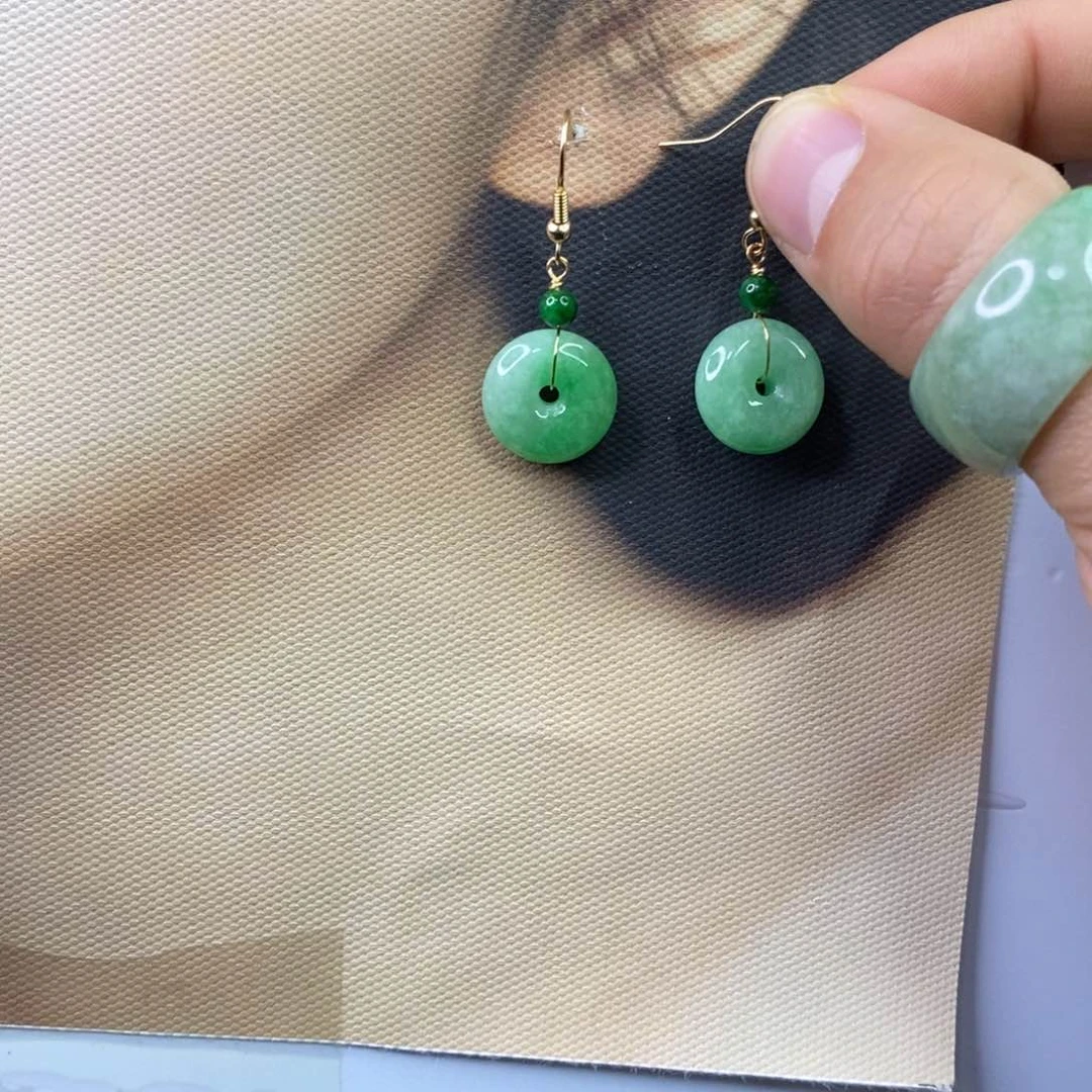 颈饰未镶嵌翡翠十*耳饰