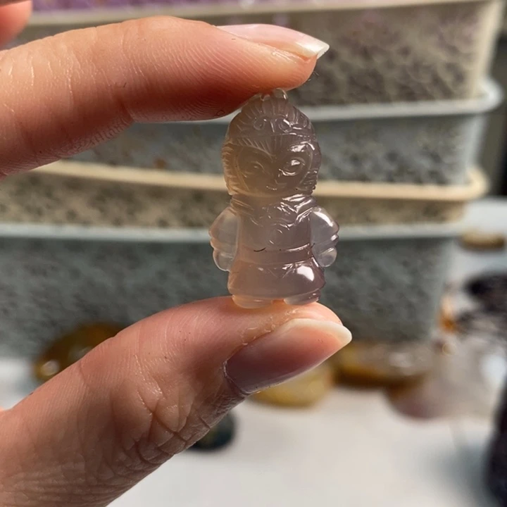 玛瑙/玉髓吊坠(不含链)未镶嵌