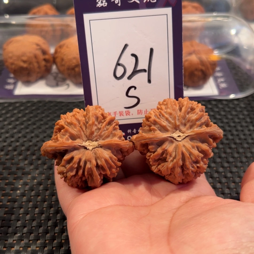 把件文玩核桃621号满天星尺寸46全品
