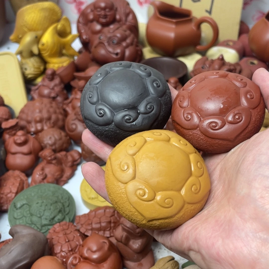 紫砂茶宠紫砂瑕疵