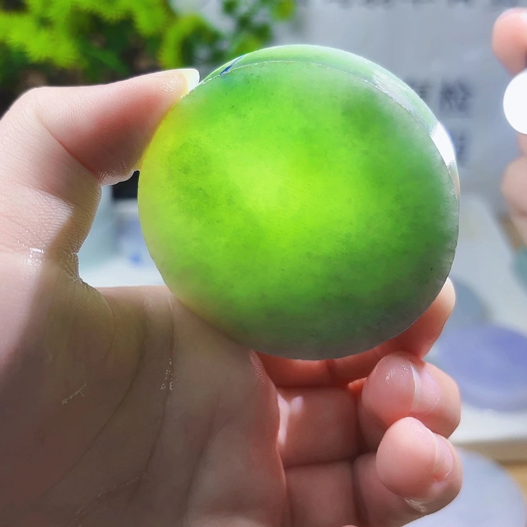 翡翠未镶嵌颈饰翡翠A货丹