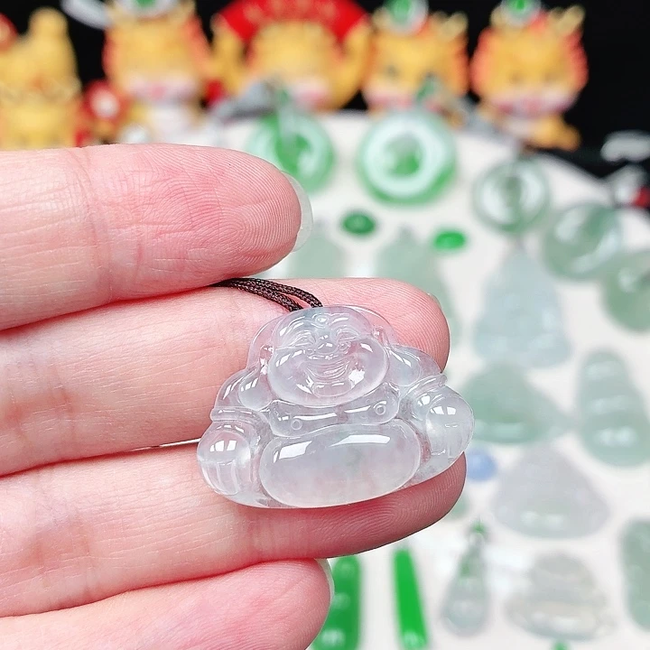 颈饰未镶嵌翡翠缅甸天然A货翡翠