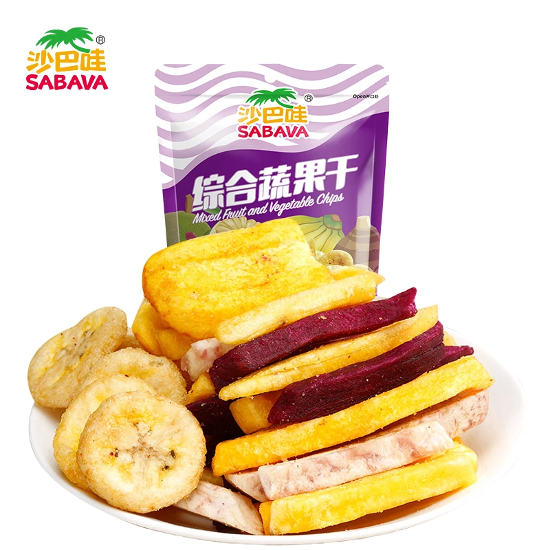 沙巴哇越南进口综合蔬果干暑假休闲必备零食75g/袋
