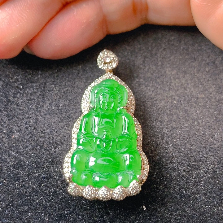 颈饰未镶嵌翡翠翡翠