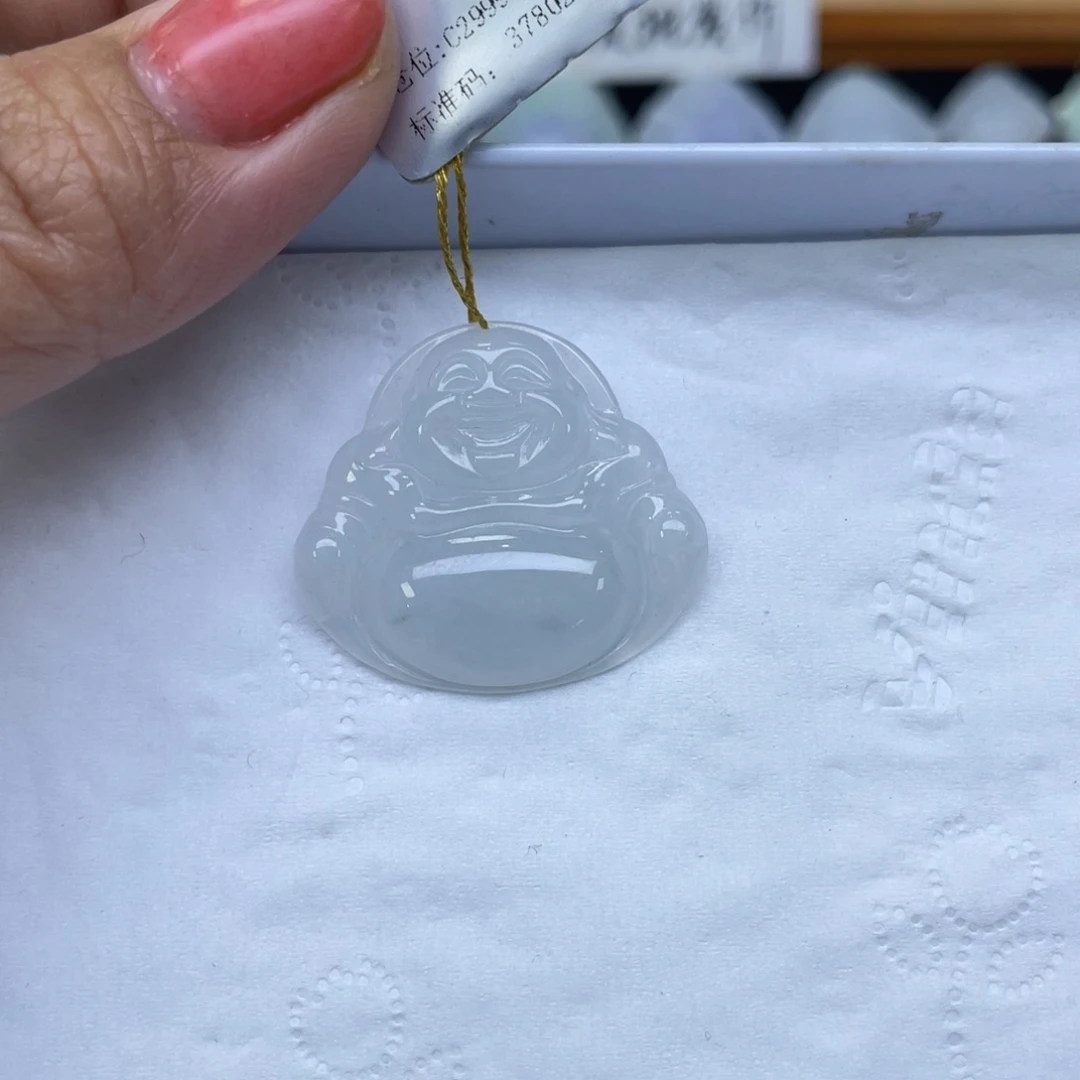 颈饰未镶嵌翡翠佛公