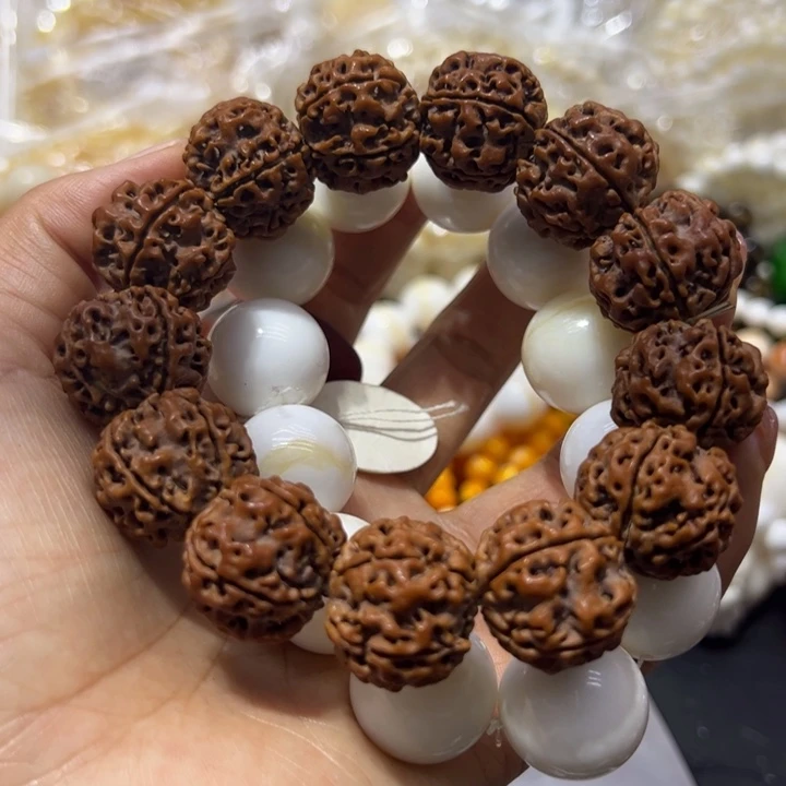 核桃手串/手链2.0带黄全品十二粒