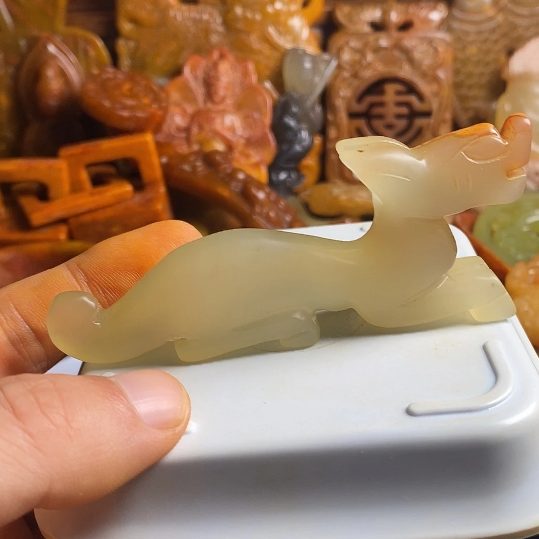 岫岩老玉（透闪石质玉）未镶嵌挂件