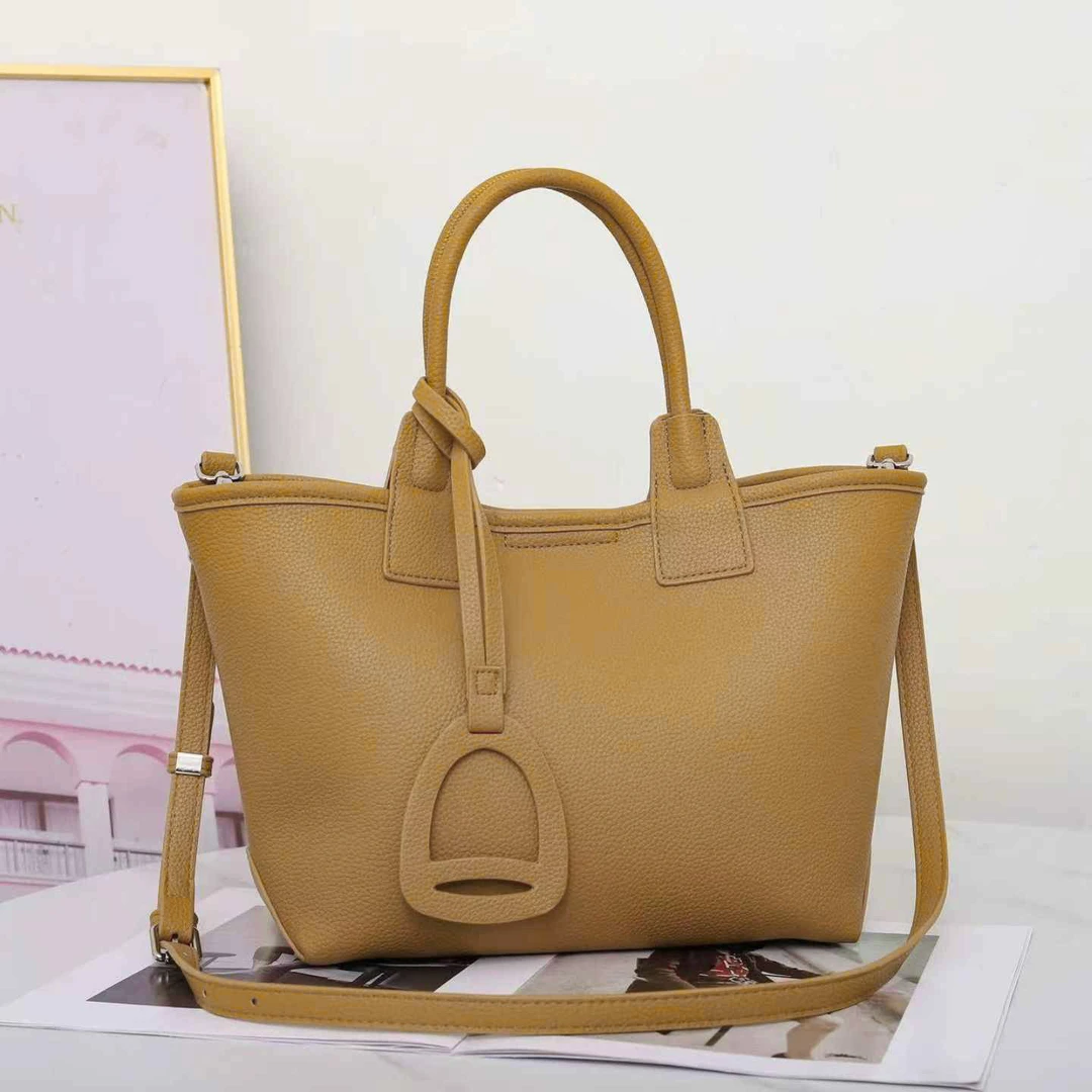 【粉丝专属】新款复古质感百搭纯色气质小众简约手提单肩包-EE014