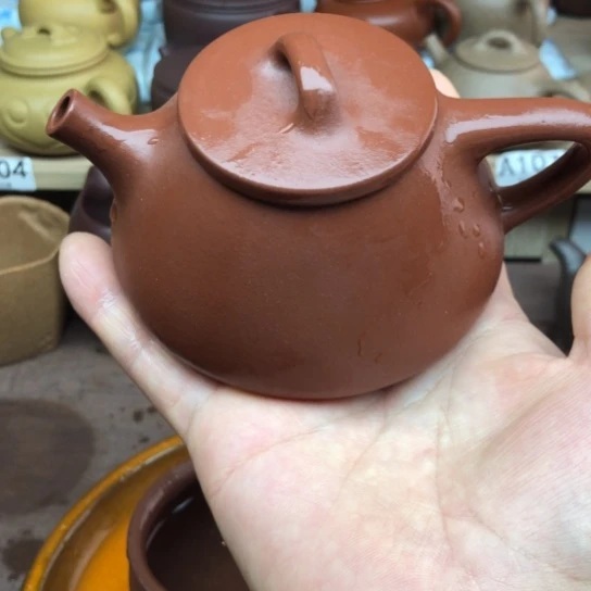 茶壶紫砂小红泥子冶180豪升左右