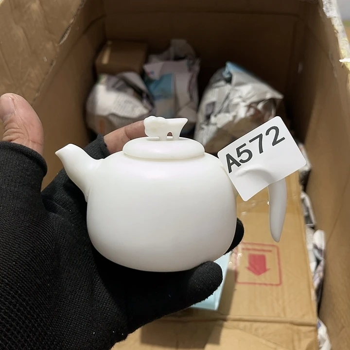 瓷片茶摆件工艺品摆件666