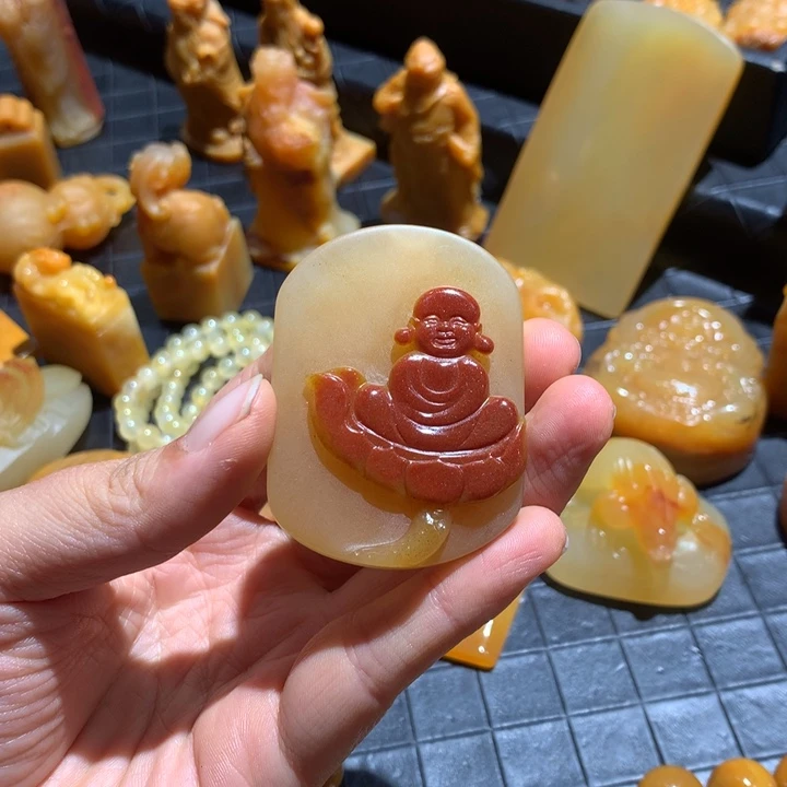 石英质玉（黄龙玉）未镶嵌手链