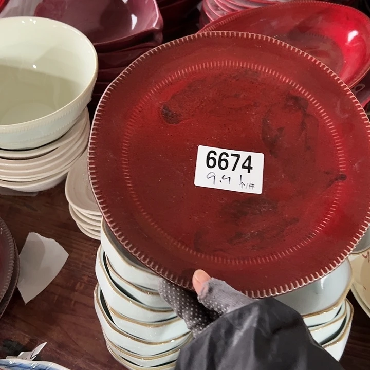 瓷外贸陶瓷微瑕6674