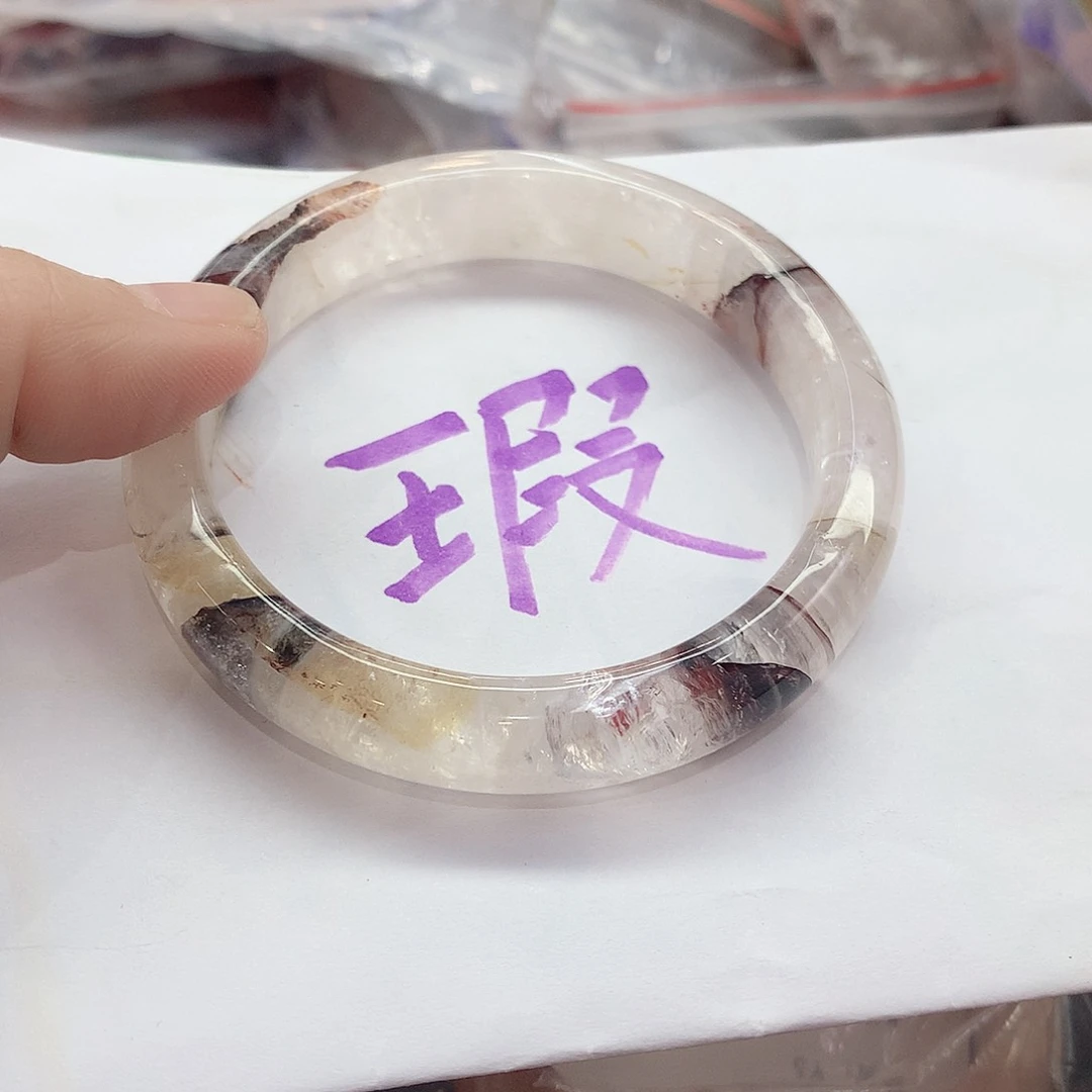 水晶手镯未镶嵌188（瑕疵5758