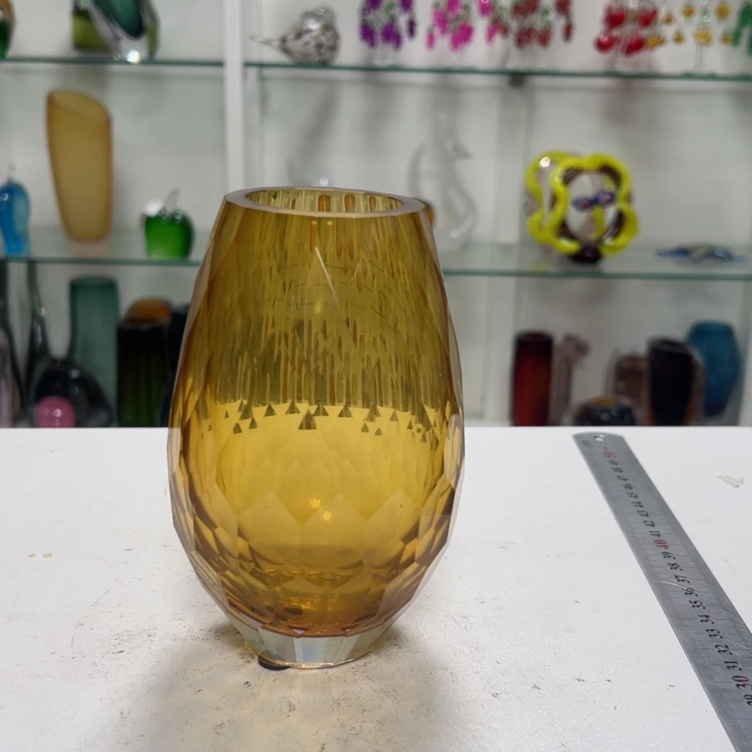 14 高轻奢琉璃花器福利正常手工痕迹