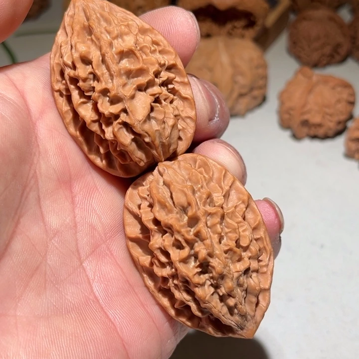 把件文玩核桃35招财鼠手捻