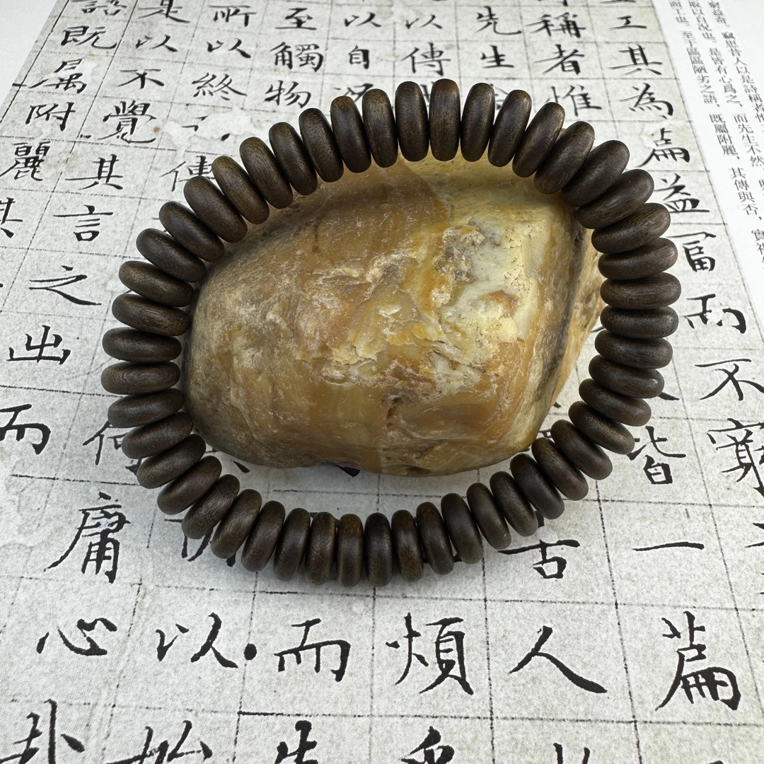 z-944【巴布亚树心留疤沉香】单圈11×4mm、15.92g