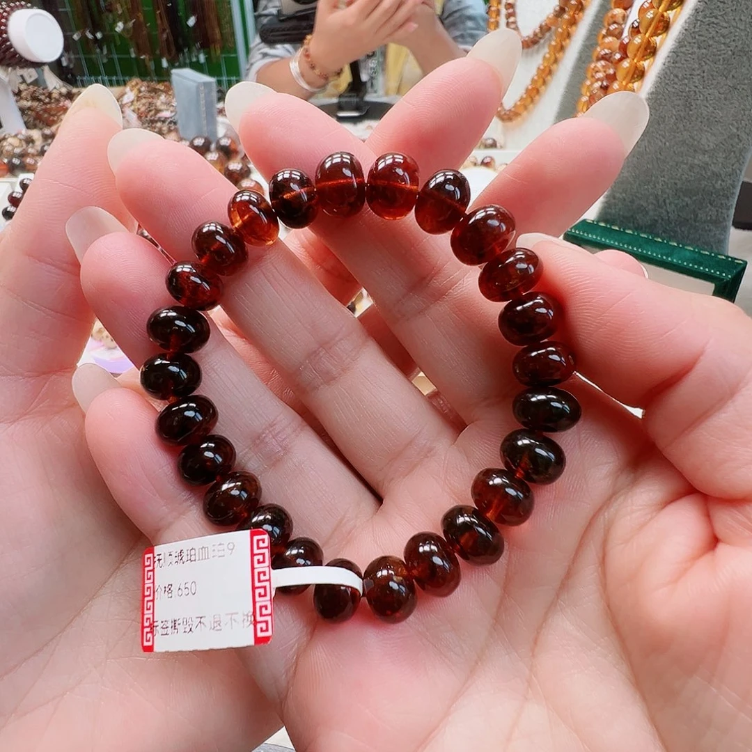 琥珀未镶嵌裸石抚顺琥珀9血珀