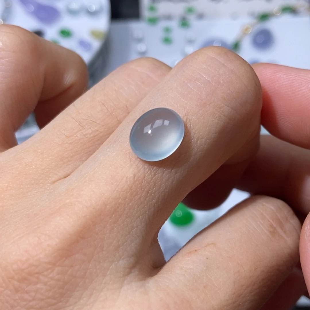 定制翡翠未镶嵌翡翠10.1×8.3×4.5