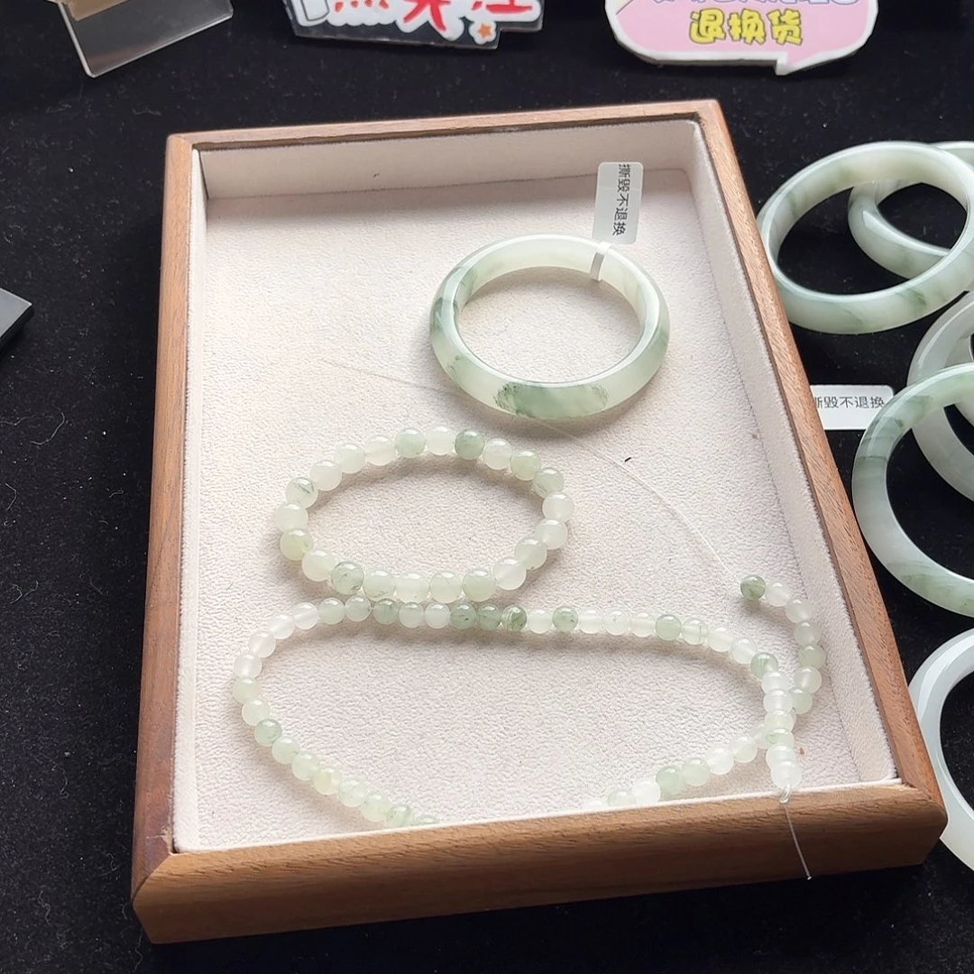 石英质玉未镶嵌手镯