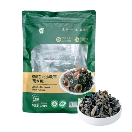 吉元 有机东北小秋耳(黑木耳)360g