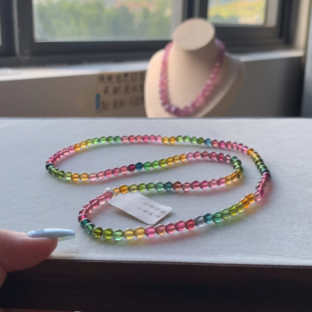 未镶嵌手链碧玺碧玺