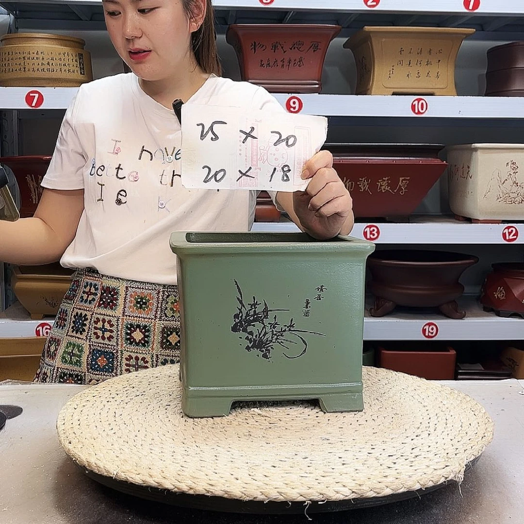紫砂花盆紫砂花盆