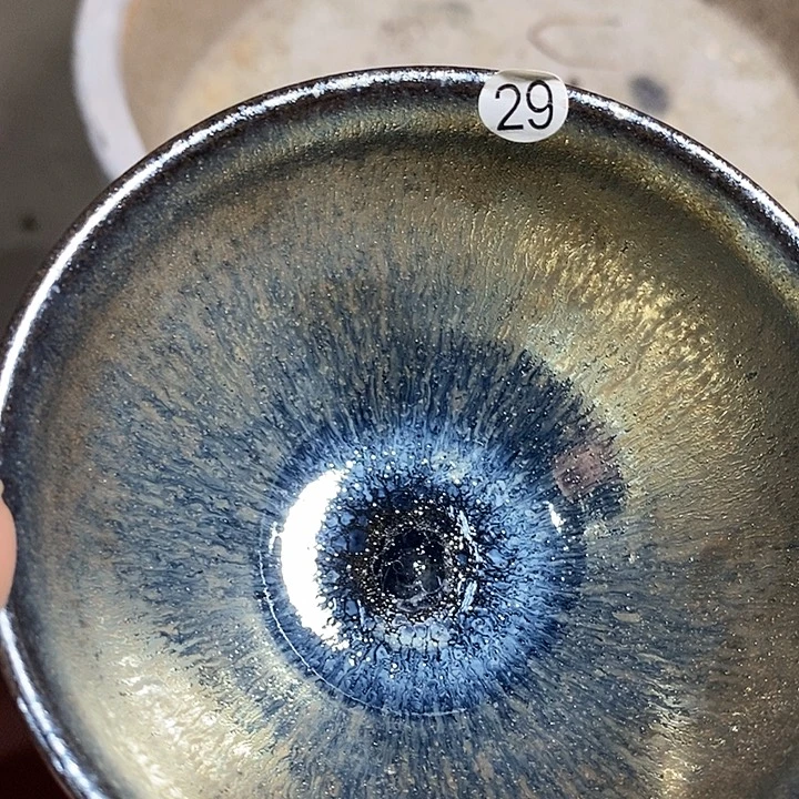 茶盏瑕疵建盏龙窑柴烧