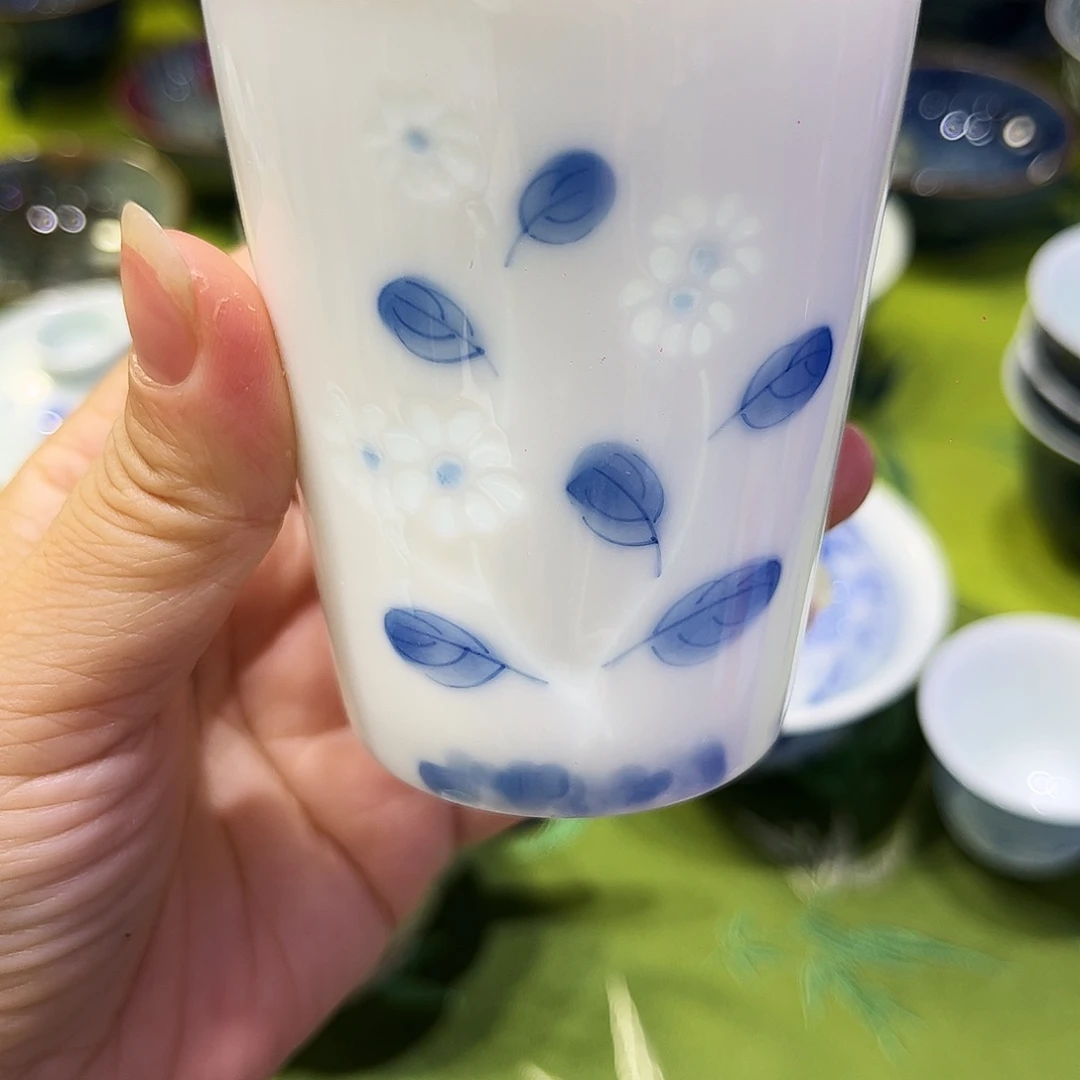 景德镇玲珑小可乐杯
