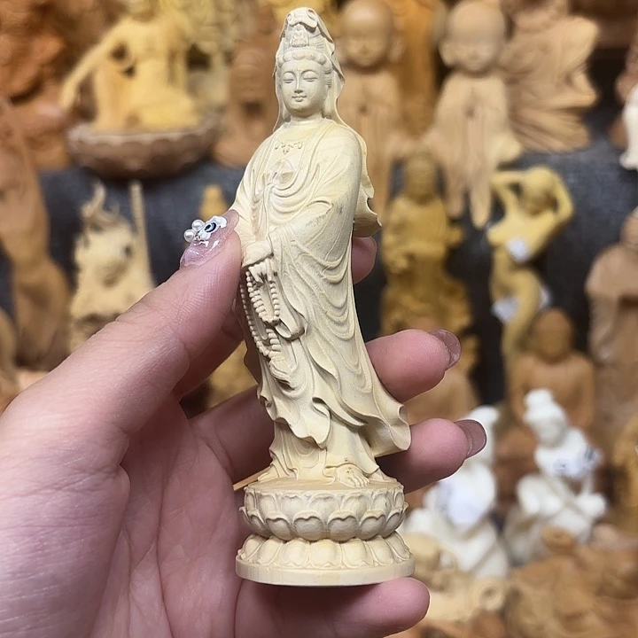 黄杨木黄杨木瑕疵观音