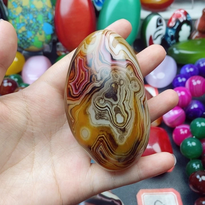 未镶嵌玛瑙/玉髓珠宝奇石