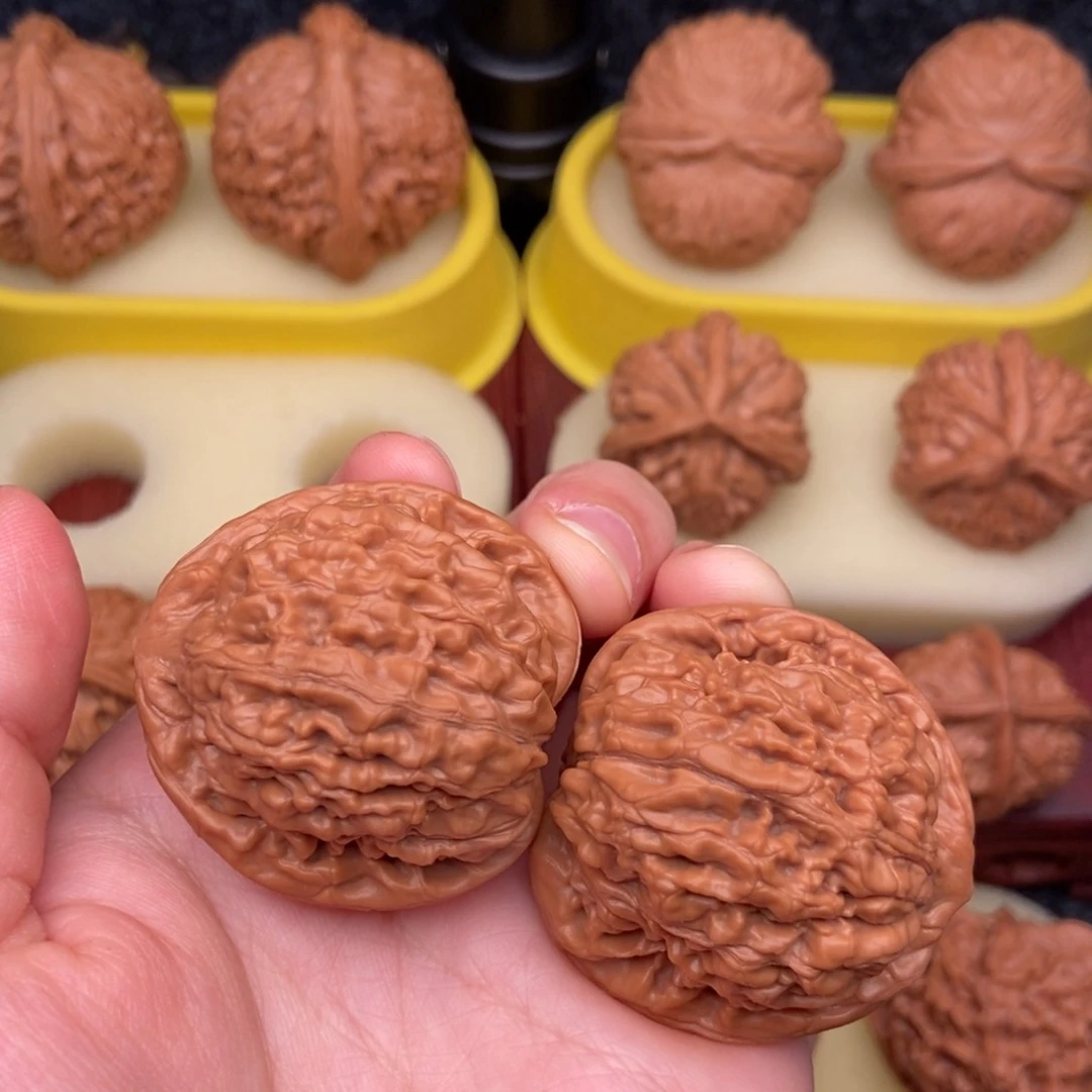 文玩核桃把件8**339➕精品原桩老树一代莲花