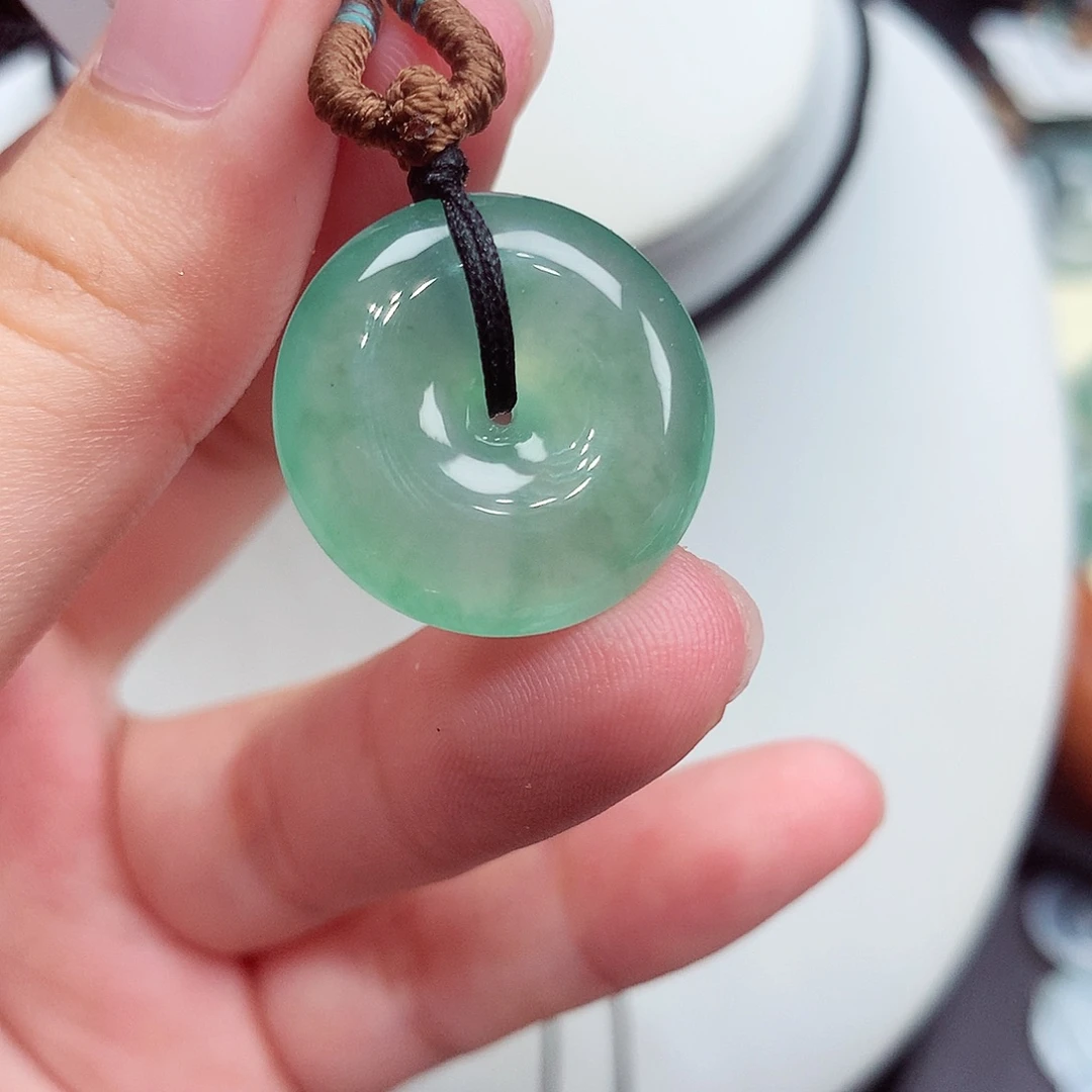 颈饰未镶嵌翡翠翡翠81，20.5/5.7