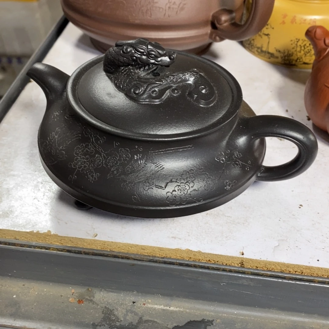 紫砂茶壶原矿手工73