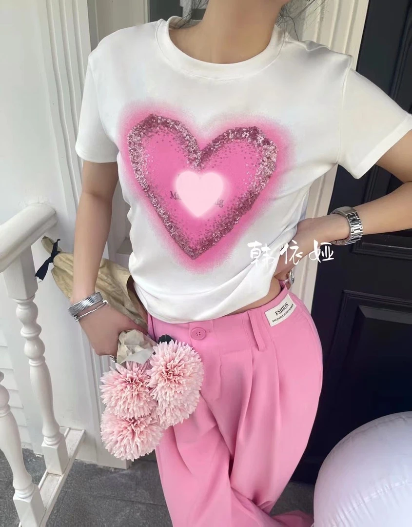 DDZ潮流时尚百搭女士短袖