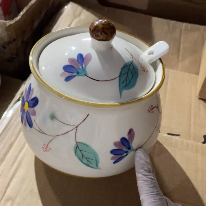 紫砂茶叶罐陶瓷艺术摆件