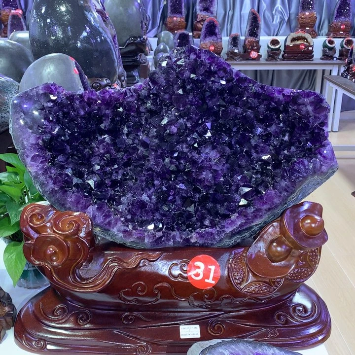 未镶嵌紫晶大型摆件（非配饰）