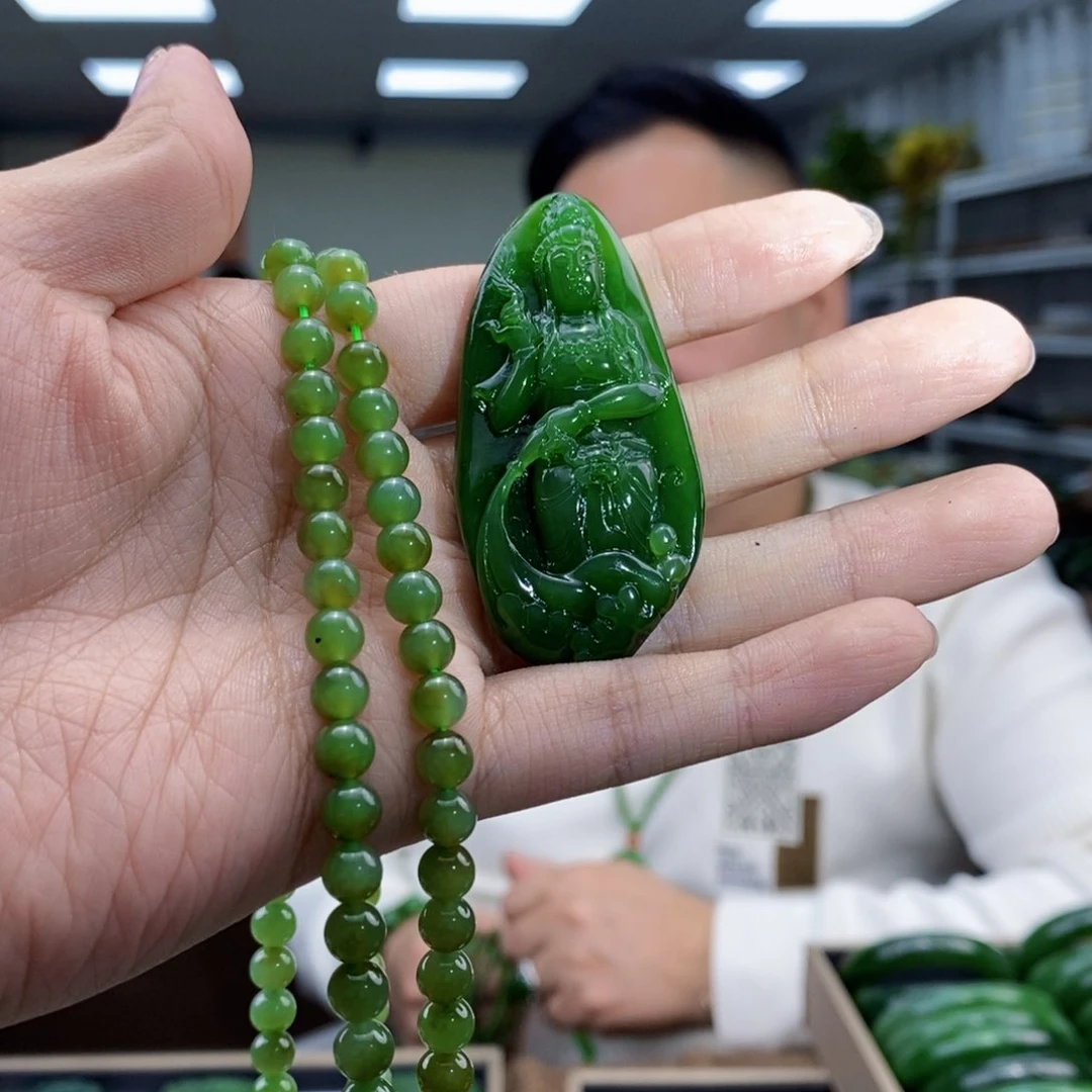 和田玉颈饰未镶嵌多样性发货 拍一发一