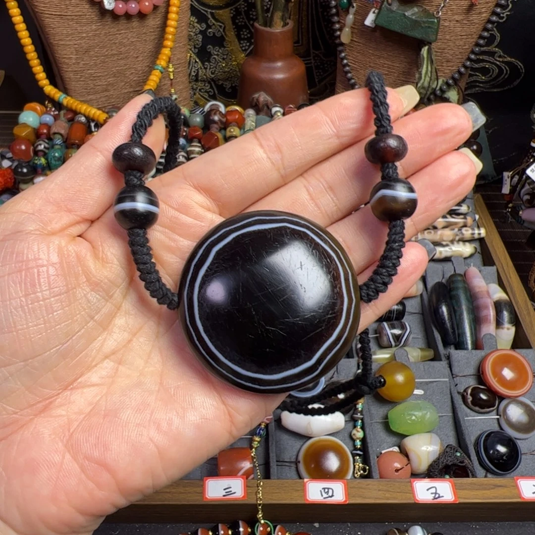 巴***龙玛瑙/玉髓未镶嵌项链拍十发一