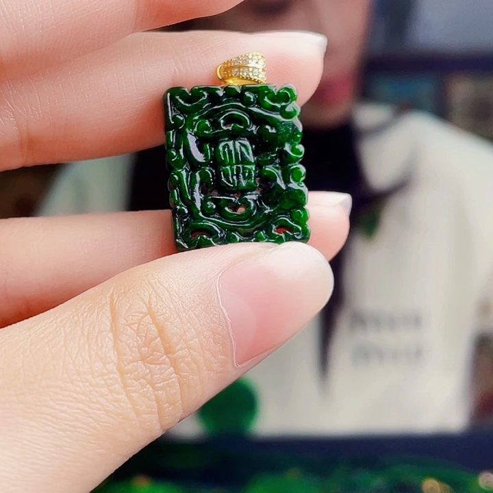 翡翠银S925镶嵌颈饰多样性