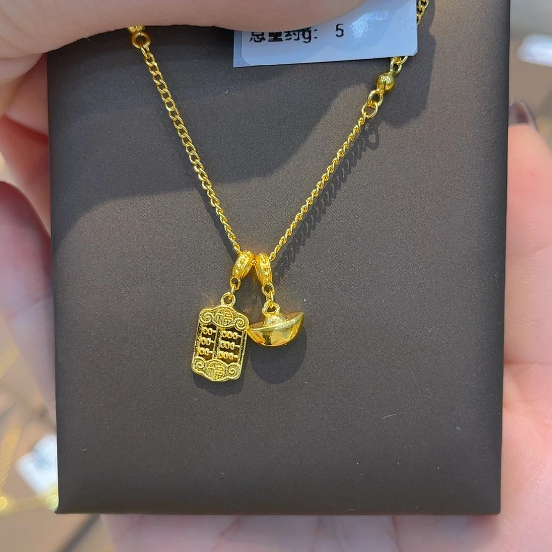 无非金属无非金属元宝算盘套链