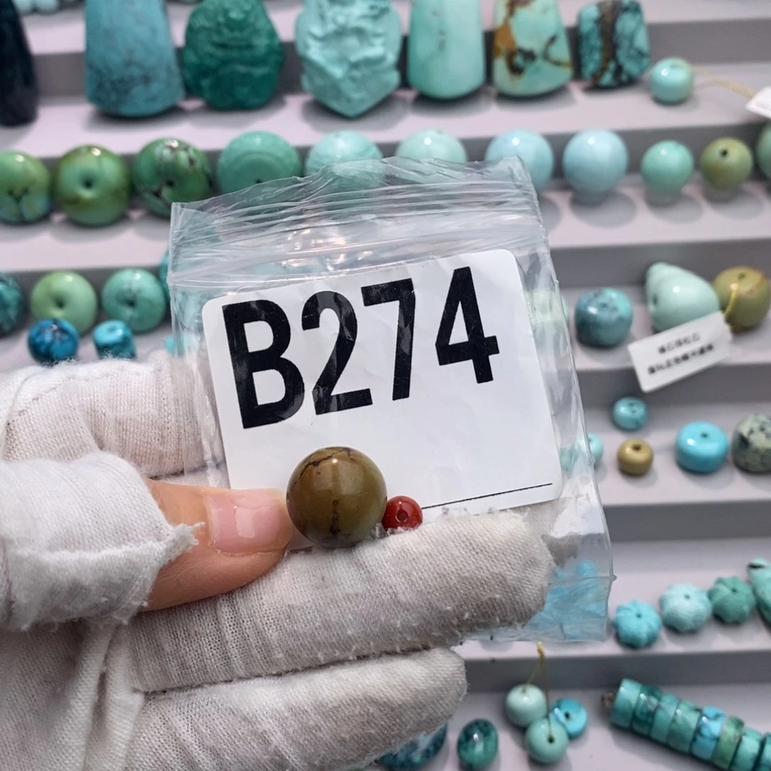 未镶嵌卡14.5圆珠南红玛瑙