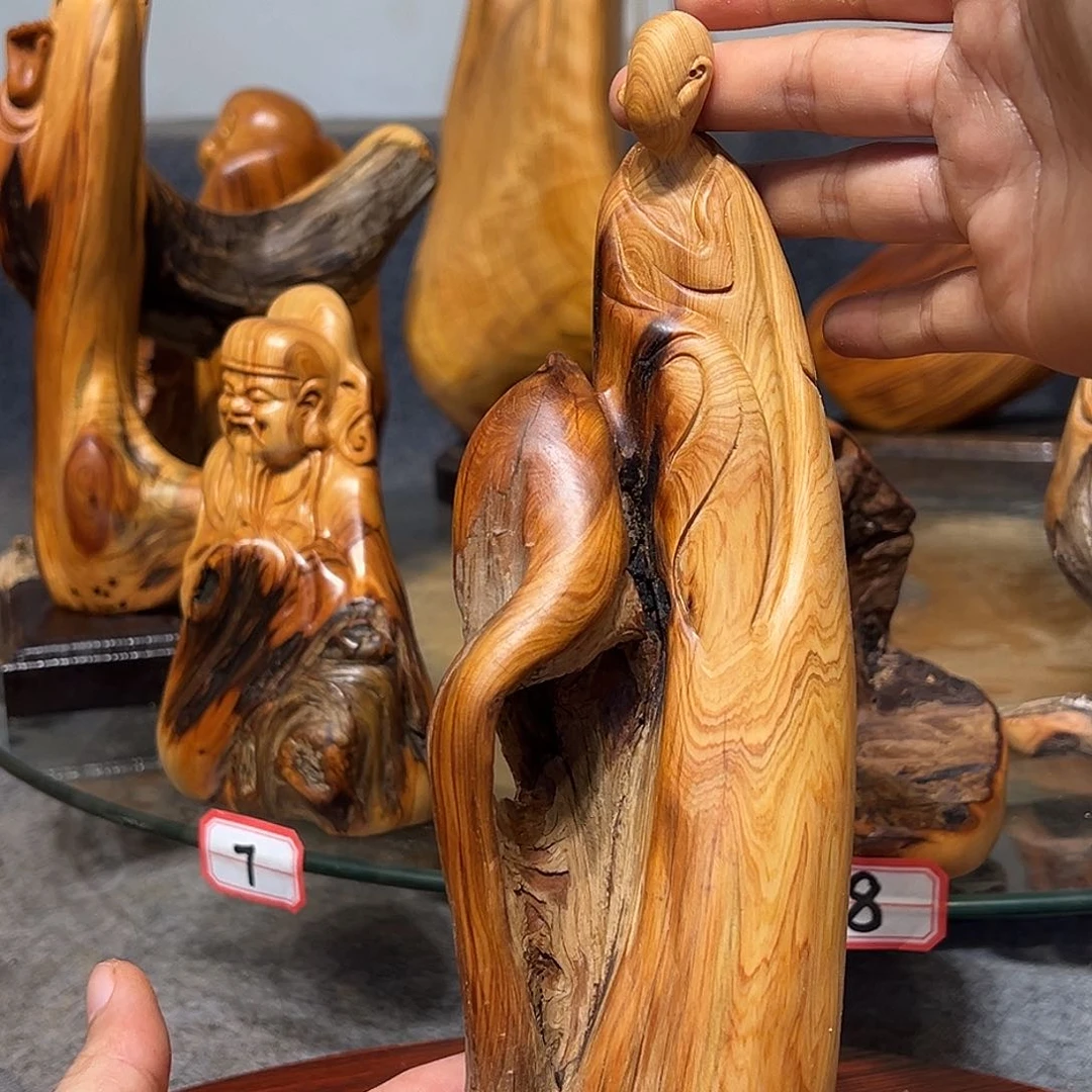 柏木（崖柏）崖柏木手把件摆件