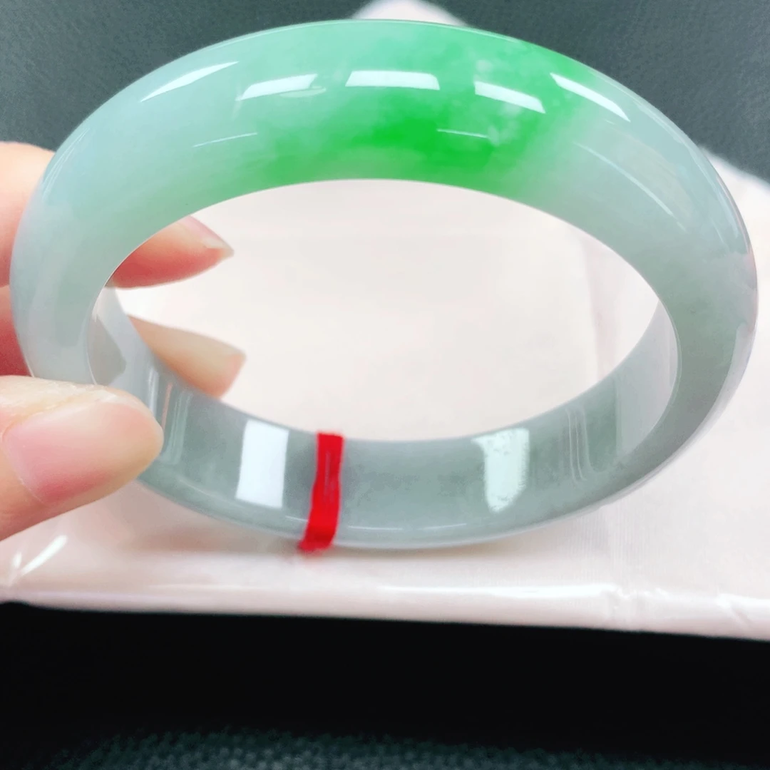 未镶嵌手镯翡翠58圈