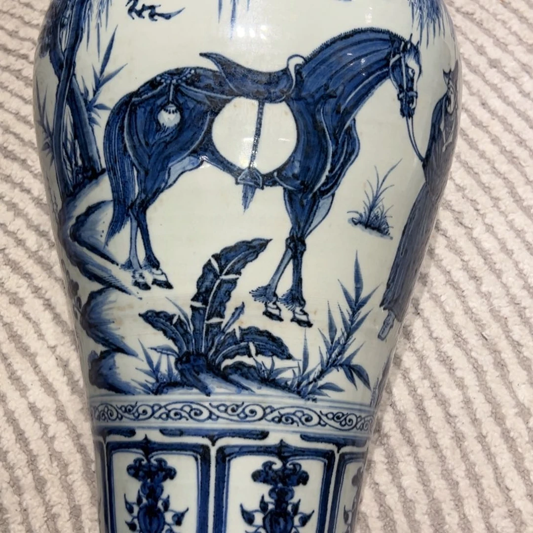 青花瓷器的瓷器123456浮*