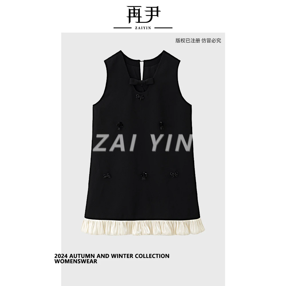 【夏夜】小众设计师定制轻奢时尚显瘦百搭女士连衣裙G24XT020127