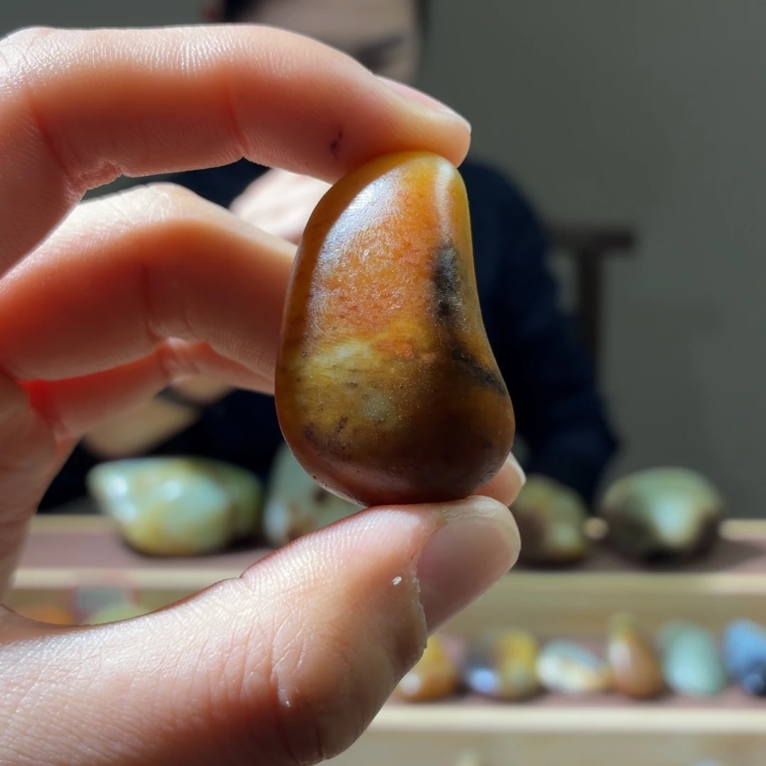 和田玉未镶嵌挂件24g