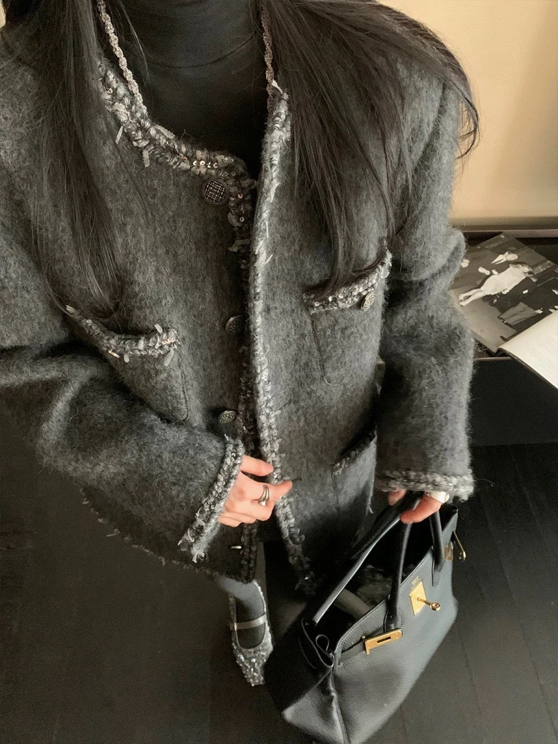 欧家定制小香外套