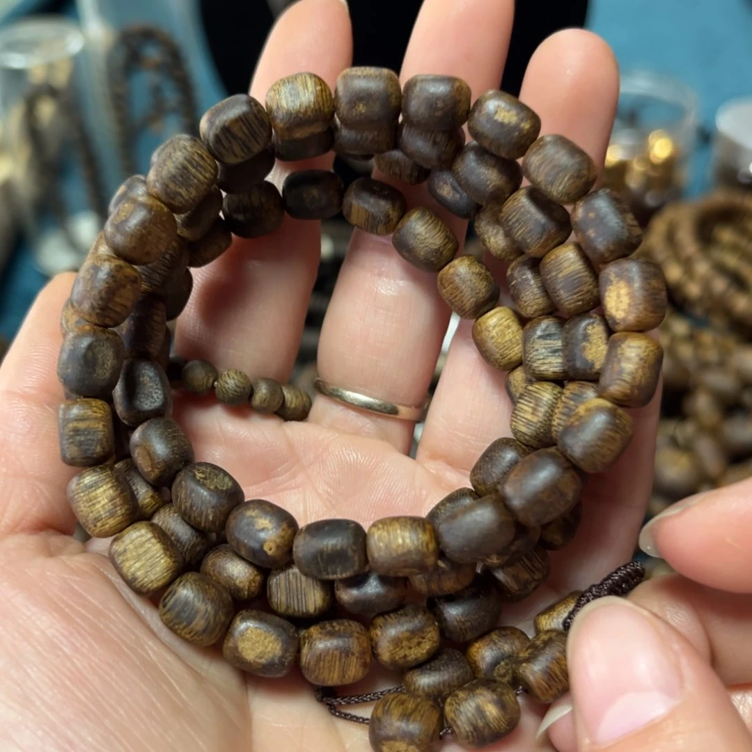 沉香手串乌身卡7-20克多样性发货一条